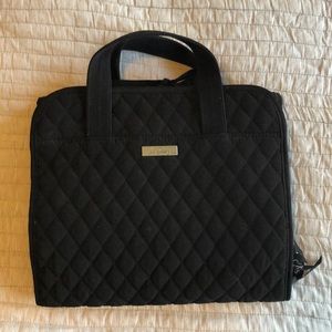 Black Trifold Makeup/Cosmetic Case